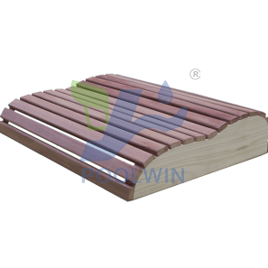 Accessories for sauna rooms Durable wooden pillows 