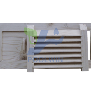 Accessories for sauna rooms Durable wooden breathable Windows