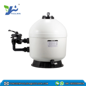 Pool special water filter smooth silver fiberglass shell side out of the filter sand tank 2 inches - 副本