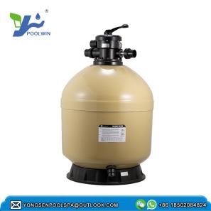   Pool filter Glass fiber smooth gold shell top out of the filter sand tank 1.5 inches - 副本