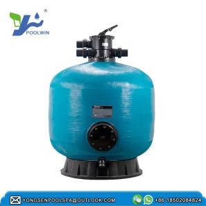 Pool special filter glass fiber ejector filter sand cylinder 2 inch with flange sand hole