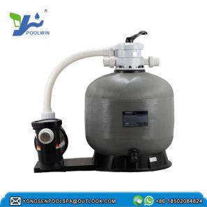 Top Mount Sand Filter With Swimming Pool Water Pump Combo Swimming Pool Filter Pump