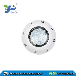 Most Popular ABS Plastic Ultra Quality Swimming Pool Underwater Light Warm White/White/RGB/Single Color Pool LED Light 