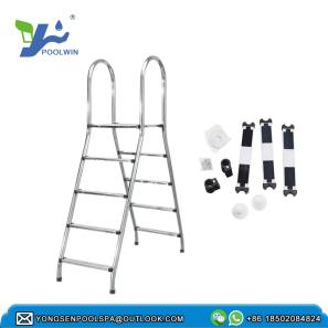 OEM Brand Swimming Pool Two Sides 2/3/4/5 Steps Piscina Stainless Steel Ladder