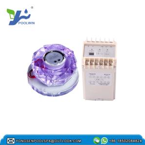 Swimming pool bath hot spring pool temperature display amethyst temperature display 